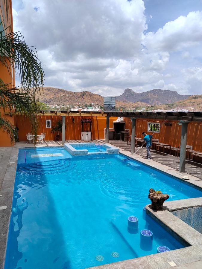 Hotel Hacienda Morales. Guanajuato Bagian luar foto